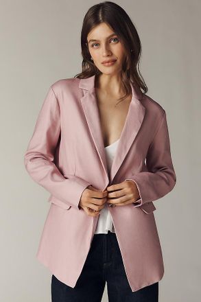 Maeve The Tessie Blazer by Maeve: Linen Edition Jacket