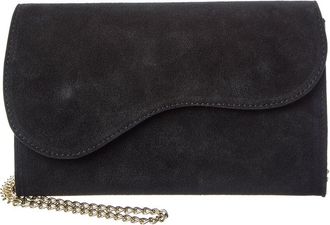 Persaman New York Dora Suede Clutch