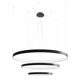 Sollux Lighting Modern Chandeliers 150x110x110cm 3xLight 3000K in Black | Size: 150 x 110 x 110 cm
