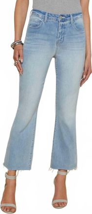 L'agence Kendra Cropped Flare Jean In Dorian