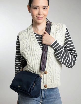 Nooki Design Womens LEYTON NEW CROSS BODY BAG IN NAVY - Size: ONE