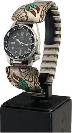 Fortela Hardstone Watch in Black at Nordstrom