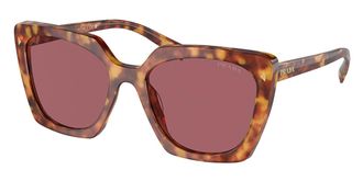 Prada PR 23ZS 4BW08S Womens Sunglasses Tortoiseshell Size 54