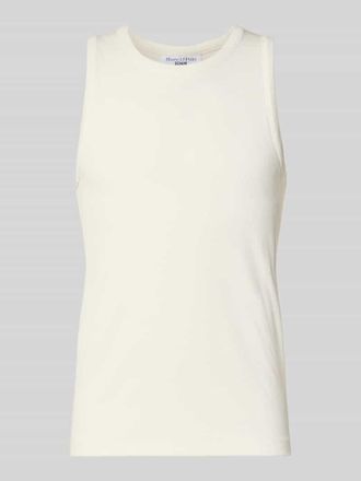 Marc O'Polo Denim Marc OPolo Denim Slim Fit Tank Top aus Baumwoll-Mix in Weiss, Gr&ouml;&szlig;e XXL