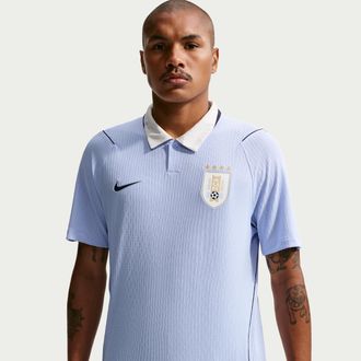 Nike Uruguay 2026 Match Home Nike Mens Aero-FIT Soccer Authentic Jersey in Blue | IO4676-425