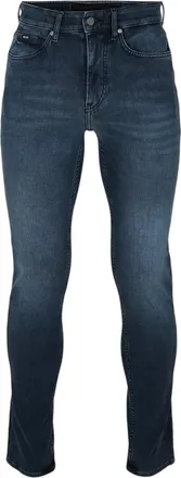 HUGO BOSS Heren Delaware Slim Jeans (Marine)