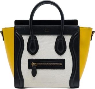 Celine Pre-owned Luggage Tote - Dames - Vintage Shopper - Veelkleurig - ONE Size - Leer - Vintage