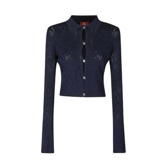 Dondup Cardigan - - Knitwear - Donna - Blu - S