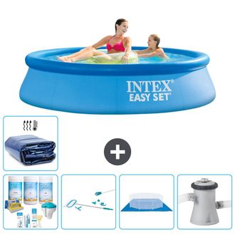 Intex Piscina Easy Set Redonda - 244x61 Cm - 7-piezas S20122