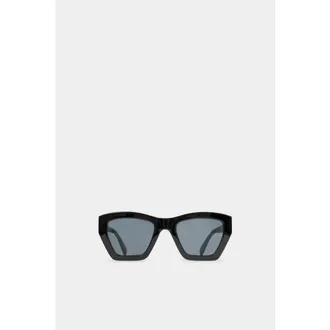 Katie Loxton Palma Oversized Cat-Eye Sunglasses in Black at Nordstrom