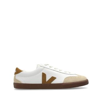 Veja White Logo Volley Sneakers