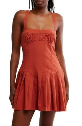 Free People Azasia Minidress in Redwood at Nordstrom Rack, Size X-Small