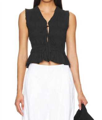 Rails Oreglion Sleeveless Top In Black
