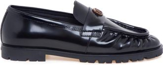 Pinko Nora 01 Loafers - Dames - Loafers - Zwart - 40 EU - Leer - Schoenen