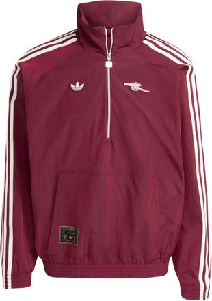 adidas Arsenal jack met halve rits - Rood