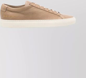 Common Projects sneakers with contrast sole and round toe