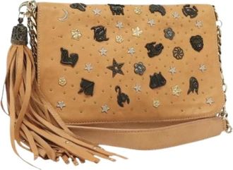 Jimmy Choo London Pre-owned borse di pelle - - Pre-owned - Donna - Beige - ONE SIZE