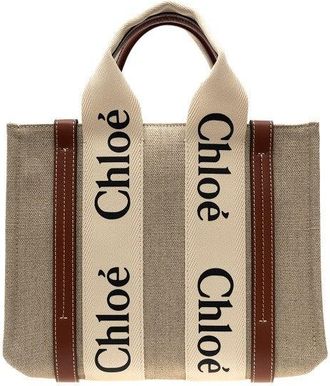 Chlo&eacute; Small Woody tote bag Woman One Size