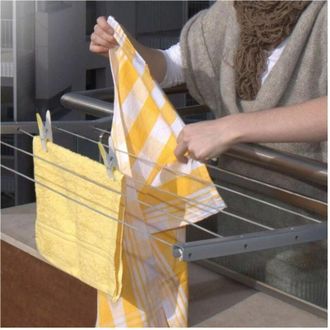 Trade Shop Trade Shop - Heads For Sendibiancheria Fisse For Ringhiera Balcone Stendino By External Bracci