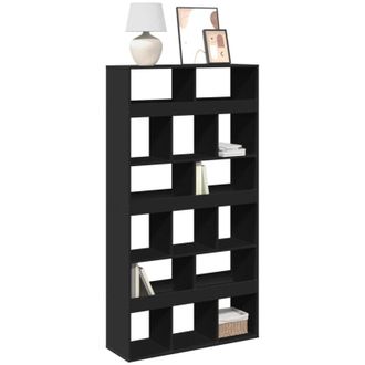 vidaXL Vidaxl - Estanter&iacute;a De Madera De Ingenier&iacute;a Negra 100x33x187,5 Cm