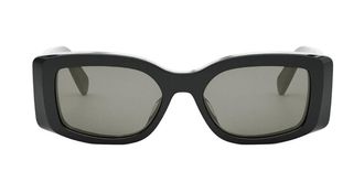 Celine CL40282U Maxi Triomphe 01A Womens Sunglasses Black Size 53