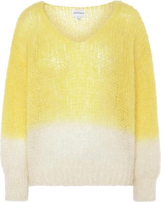 Americandreams Milana Knit - Dames - V-hals truien - Veelkleurig - S - Wol - Truien & Vesten