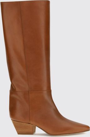 Forte_Forte Stivale al ginocchio in pelle di vitello liscia slip on