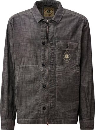 C.P. Company 4.75 OZ CHAMBRAY SHIRT Size: XXL, colour: INDIGO