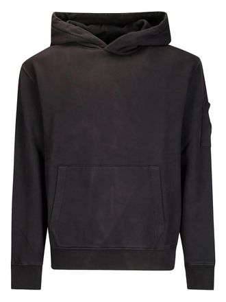 C.P. Company pouch-pocket hoodie - men - Cotton - S - Black