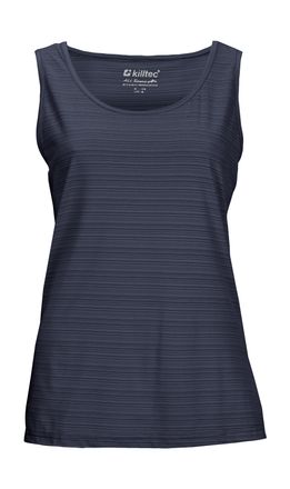 Killtec Funktionstop KILLTEC KOS 41 WMN TP, Damen, Gr. 34, blau (nachtblau), Obermaterial: 93% Polyester, 7% Elasthan, Tops Funktionstop, Schnelltrocknendes F