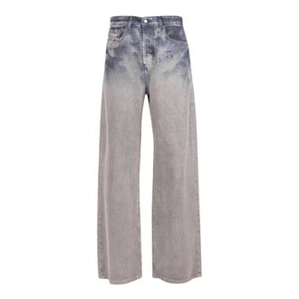 Diesel Wide Jeans, female, Blue, Size: W28 1996 D-Sire Jeans