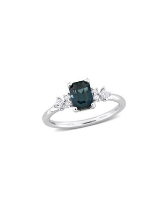 Rina Limor 14K 1.37 ct. tw. Diamond & Blue Spinel Ring