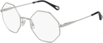 Chloé Ch0022o006 Silver Silver Transpa