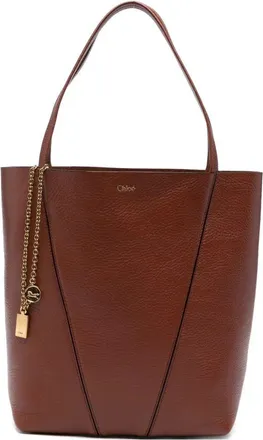 Chlo&eacute; Handbag Gold Chain Chloe Spin