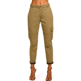 Ramy Brook Isabelle Cargo Pants in Safari Green at Nordstrom, Size 4