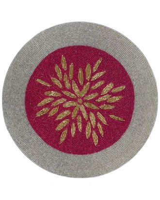 Tiramisu Topped Beaded Placemat