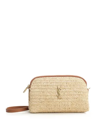 Saint Laurent Gaby Crossbody Bags Beige-Donna