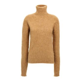 Sportmax Truien & Vesten, Dames, Beige, M, Elgar Sweater