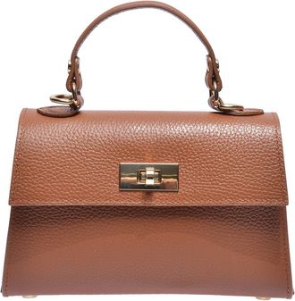 Isabella Rhea Brown Rundleer Tas