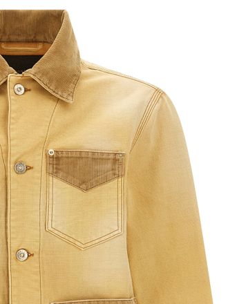 Wales Bonner Cotton blue Mens Jacket