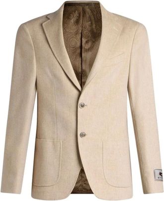 Etro Jassen, Heren, Beige, L, Blazers