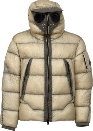 C.P. Company DD-Shell Hooded Zip Down Jacket