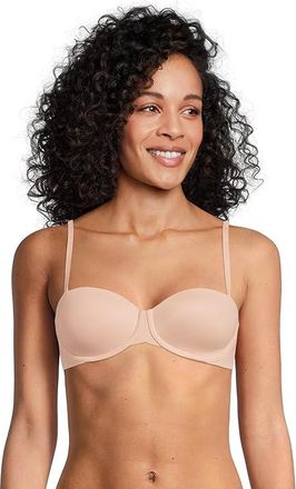 Calvin Klein Underwear Perfectly Fit Lightly Lined Strapless Bra Womens Bra Cedar : 34DDD, Elastane/Nylon