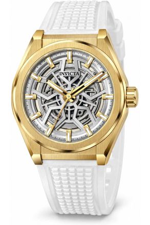 Invicta Speedway 70055 Herenhorloge - Quartz Uurwerk - Metaal met Zilveren Wijzerplaat - 46 mm
