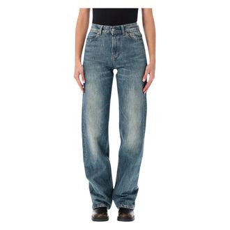 Our Legacy Wata Cut - Dames - Jeans - Blauw - Maat: W27 Katoen