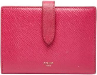 Celine Pre-owned Wallets, female, Pink, Size: ONE SIZE Pre-owned Vintage Wallet