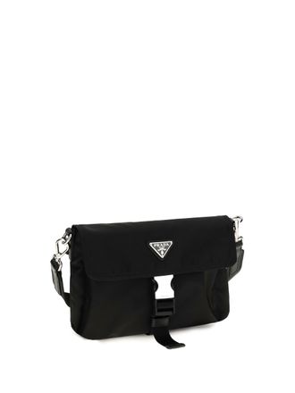 Prada Mens Re-Nylon Smartphone Holder Nero Recycled Polyamide Covers E Cases