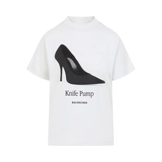 Balenciaga Dames, Tops, Wit, Maat: M Katoen