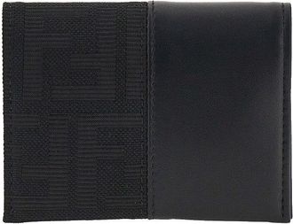 Fendi FF jacquard bi-fold card holder Man One Size
