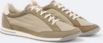 Brunello Cucinelli Leather-trimmed sneakers